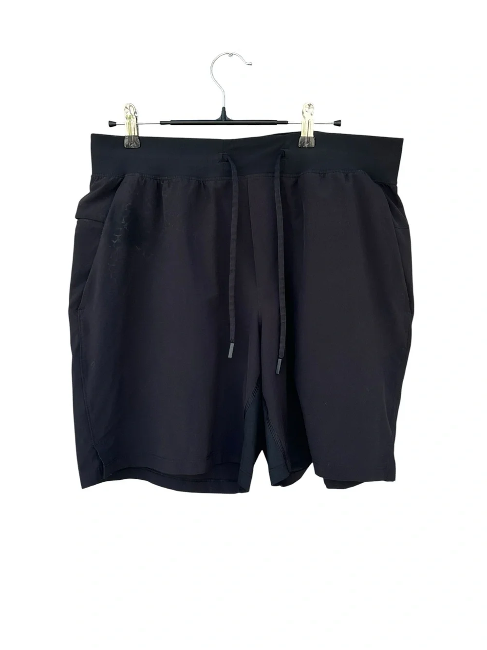 Lululemon Zeroed in Linerless Shorts 7” - Men’s Size Large - Black - Athletic - Picture 1 of 9